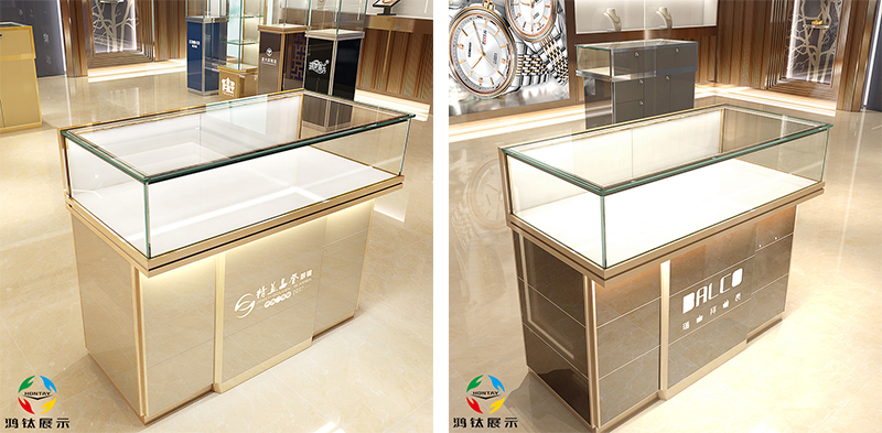 玻璃手表展示柜臺C款-03前柜 玻璃手表展示柜臺C款-03前柜