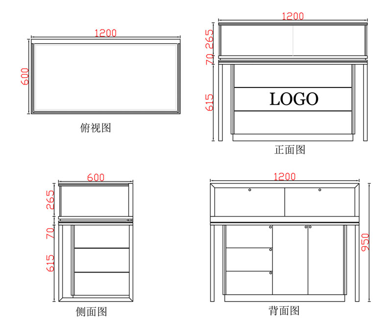 展柜尺寸定制,珠寶展柜廠家 展柜尺寸定制,珠寶展柜廠家