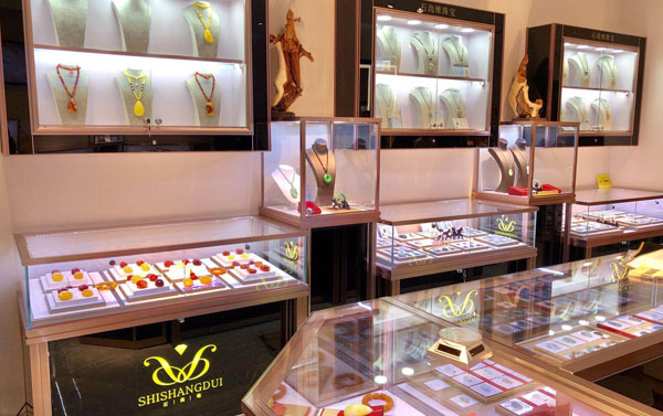 銀飾品展示柜定制 銀飾品展示柜定制